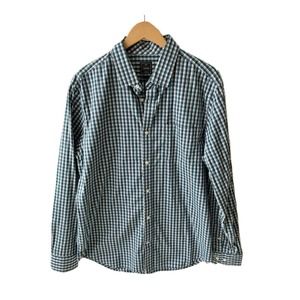 GAP Mens Shirt Sz XL Standard Fit Non Iron Stretch Long Sleeve Button Front